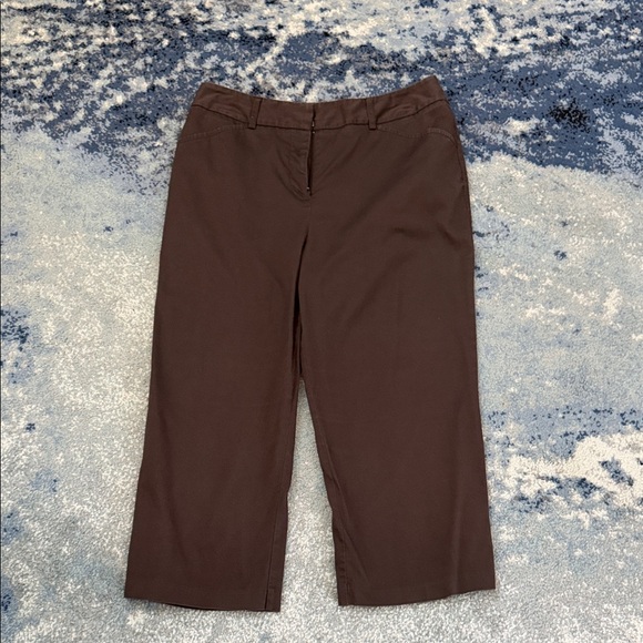 212 Collection Pants - 212 Collection Dark Brown Pants
